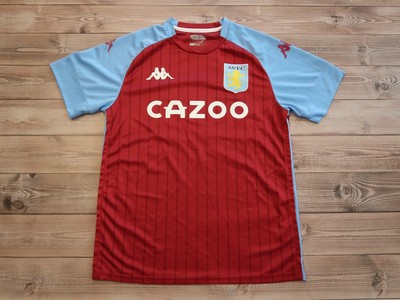 Kappa Home Football Shirt Aston Villa Soccer Jersey Danks 2020 2021 Men`s Size M