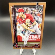 2025 Topps Update Series Michael Darrell-Hicks Gold Rookie #US319 /2025 Angels