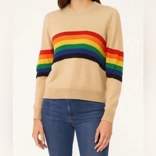 Young Fabulous And Broke Rainbow Sweater M/L ...