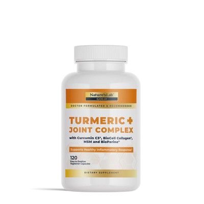 Turmeric + Joint Complex - 120 Vegetarian Capsules (30 Servings)