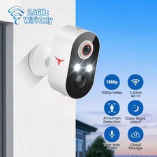 1080P WiFi Security Camera Wireless Outdoor Battery Powered Motion Detection