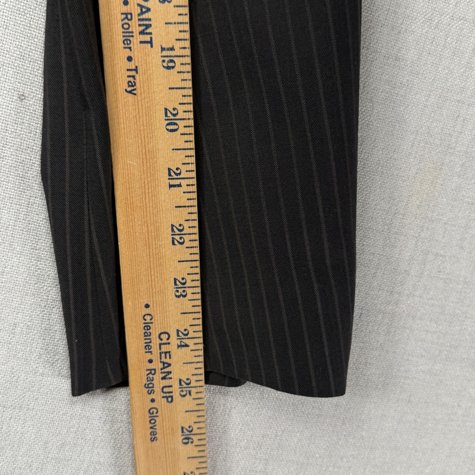 Versace Wool Blazer Jacket Classic Pinstripe Sing… - image 7