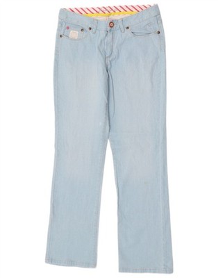 Joules Damen Bootcut Jeans UK 12 Medium W30 L32 Blau Baumwolle EA39
