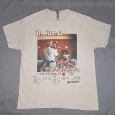 Mr Morale The Big Steppers Shirt Mens Large Kendrick Lamar Album Tour Rap Tee