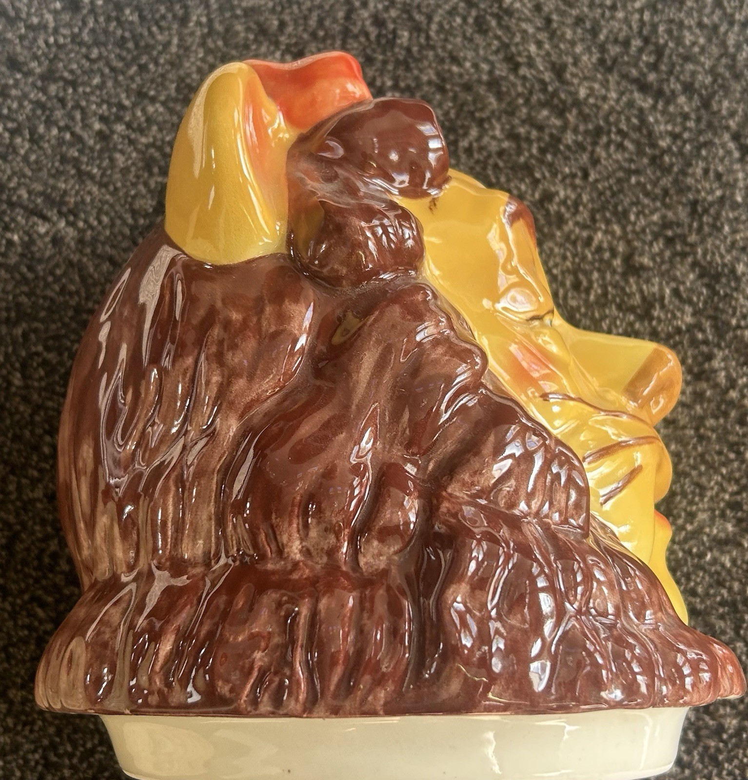 Treasure Craft Star Jars Wizard Of Oz Cookie Jar Cowardly Lion #/ 1930 Mint