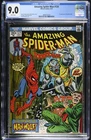 AMAZING SPIDER-MAN #124 - cgc 9.0 - WHITE PAGES! - Marvel/1973