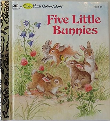 FIVE LITTLE BUNNIES By Linda Hayward & Ruth Sanderson - Hardcover **BRAND NEW**
