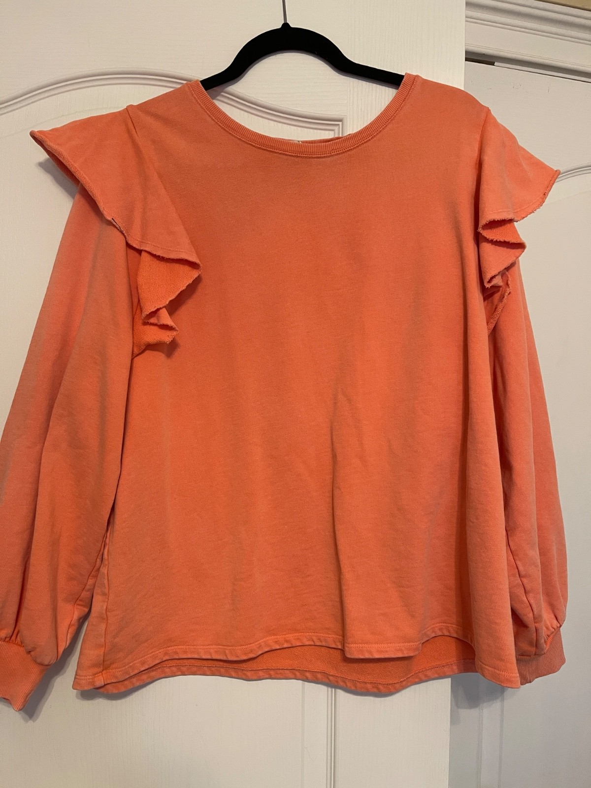 Universal Thread Ruffled Shoulder Sweatshirt Garm… - image 1