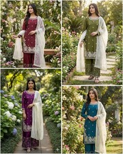 Bridal Anarkali Salwar Kameez Bollywood Party Indian Pakistani Dress Gown Wear