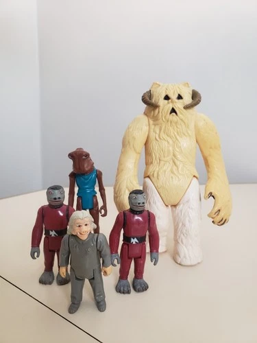 Vintage Kenner Star Wars Figure Alien Lot Wampa Snaggletooth Hammerhead Ugnaught