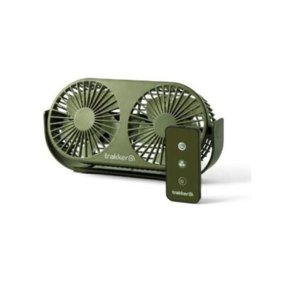 Trakker Remote Bivvy Fan - 210253 Carp Fishing Bivvy Battery Powered Cooling Fan