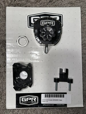 GPR Steering Stabilizer - 5-5011-4086K - V5 Stabilizer, Black 2005cbr600rr