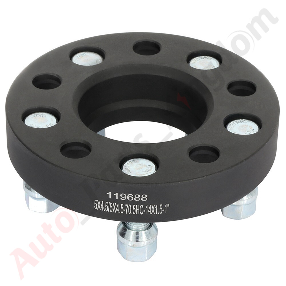 4pcs 1" Wheel Spacers 5x4.5" For 2020-2023 Frod Explorer Lincoln Aviator 14x1.5