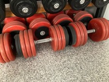 DUMBBELL | MANUBRI BODY BUILDING | WEIGHT LIFTING | 5 SET da 32KG a 40KG