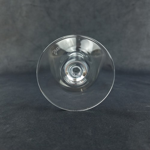 Rare Wolf Blass Spiegelau Red Wine Glass Tall Stemmed Printed Glass Goblet 8" - Picture 7 of 8