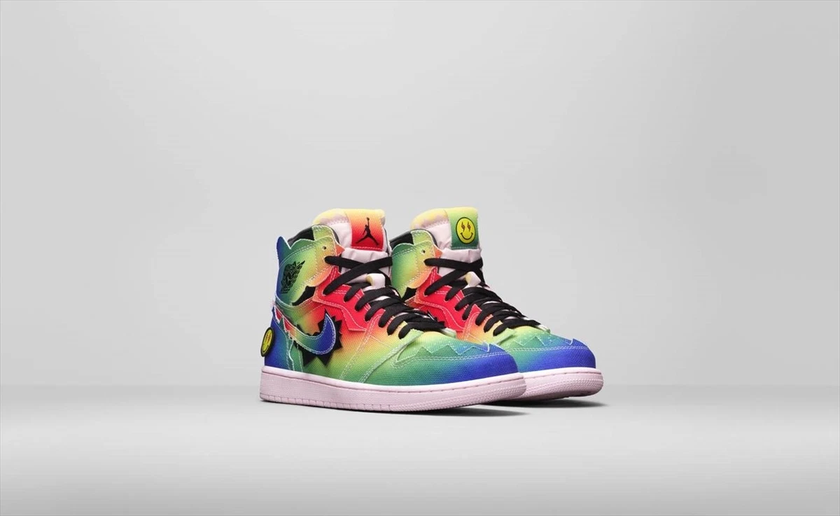 Tenis jordan online arcoiris