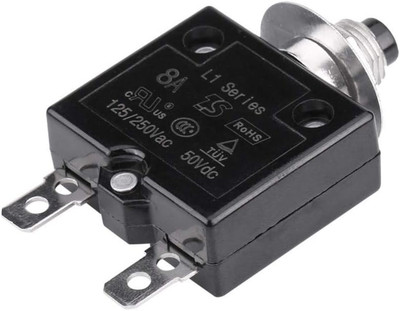 Circuit Breaker 5A 8A 10A 15A 18A 20A 30A Reset Thermoschalter Schutzschalter Üb