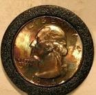 1964 WASHINGTON QUARTER AND UNCIRCULATED ( GREAT GIFT )