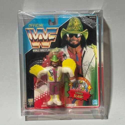 WWF HASBRO MACHO MAN RANDY SAVAGE - SERIES 5 MOC...