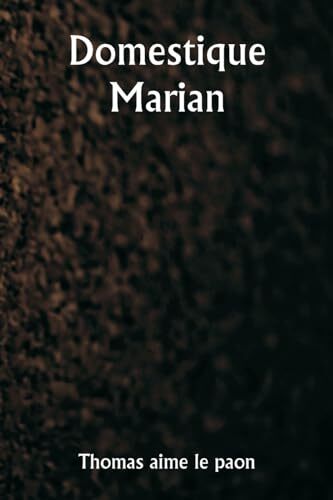 le paon - Domestique Marian - New paperback or softback - T555z - Picture 1 of 1