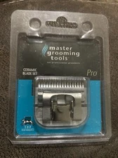 Master Grooming Tools Titantium Ceramic Finish Blade Pro Size 4F 3/8" Cut 