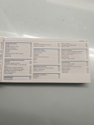 MERCEDES E CLASS SALOON HYBRID OWNERS PACK / HANDBOOK / MANUAL 2016~2020 (2016) - Picture 4 of 8