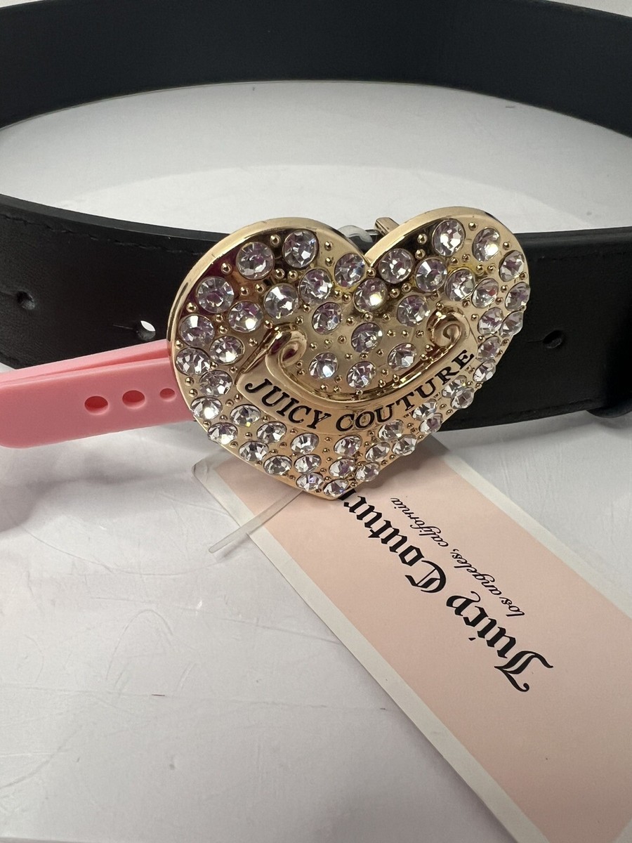 Juicy Couture Choose Juicy Heart Buckle Belt‎ Juicy Couture | Accessories | Juicy Couture Belt | Poshmark main image 3