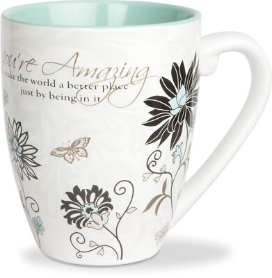 Mark My Words ''You're Amazing'' Ceramic Mug 20-Ounce