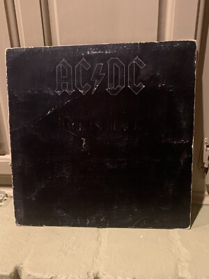 AC/DC Back in Black Masterdisk Ludwig 1st Press | eBay