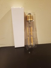 6 watt T10/E26/2700 K Filament style LED bulb