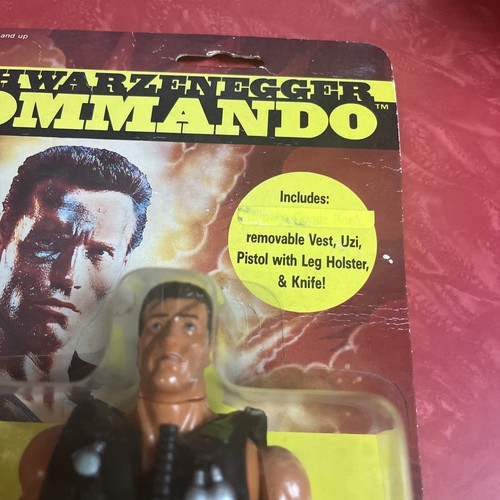 Vintage Schwarzenegger Commando Action Figure Diamond Toymakers 1985 Read - Picture 10 of 10