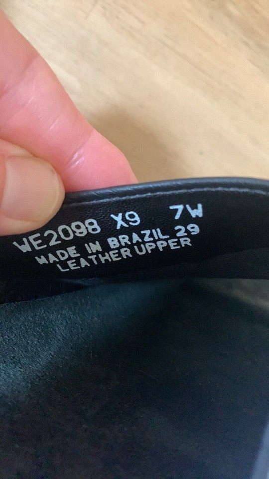 Rockport The Walking Sandal Black Leather 7W Womens Slides eBay