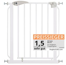 ib style® BERRIN S barrière de sécurité I porte d'escalier I sécurité de bébé