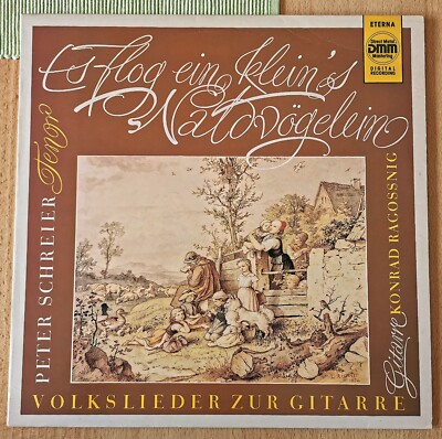 Es flog ein kleines Waldvögelein, Volkslieder zur Gitarre, ETERNA 735005, 1988