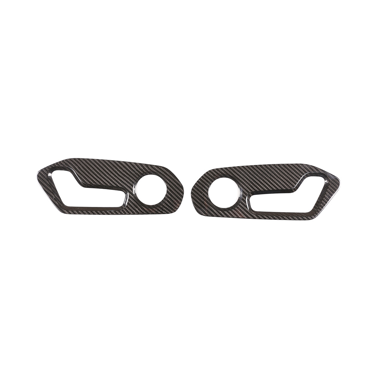 Real Carbon Fiber Seat Adjust Handle Switch Cover Trim For Lamborghini Urus18-21