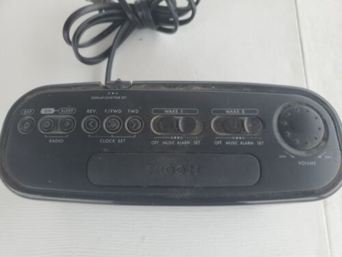 VTG GE AM FM Radio 7-4852A Large LED Dual-Wake Digital Alarm Clock TESTED WORKS - Picture 3 of 7