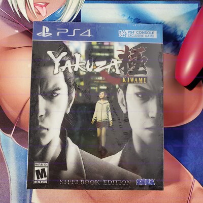 Yakuza Kiwami: Steelbook Edition CUSA-06997 PS4 CIB Complete NEW