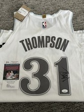 Klay Thompson Signed Dallas Mavericks City Edition Authentic Jersey JSA COA NBA