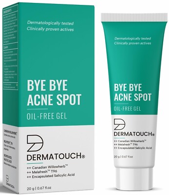 DERMATOUCH Bye Bye Acne Spot Oil-Free Gel | Pickelentfernungsgel 20g