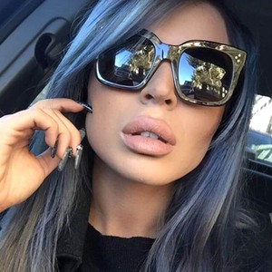 clear mirrored sunglasses