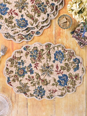 April Cornell  Concerto Floral Tabletop Collection ~~ Placemats OR Table Runner