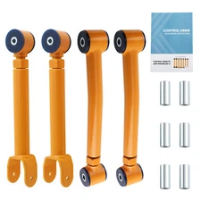 Front Upper & Lower Adjustable Control Arm Set for 93-98 Jeep Grand Cherokee ZJ