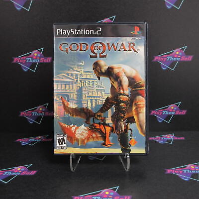 God of War ll 2 Sony PlayStation 2 Black Label (retail-security theft  -sealed