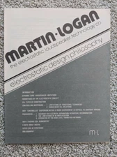 Martin Logan Electrostatic Design Philosophy Monolith White Paper 12 pages