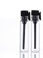 100Pcs 2ML 9x46mm Small Empty Glass Bottles Perfume Sample Vials Lot