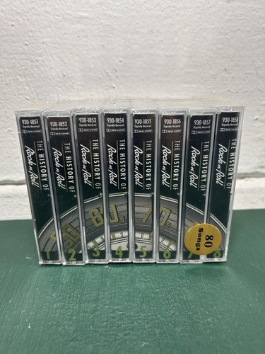 The History Of Rock And Roll Cassette Tape Complete Set Volume 1-8 New Sealed - Picture 10 of 11