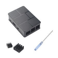 Raspberry Pi 3 Model B 512 Black ABS Case Cover Shell Enclosure Box Screwdriver