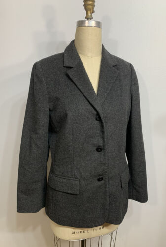 Eddie Bauer Vintage Jacket Cashmere Wool 10