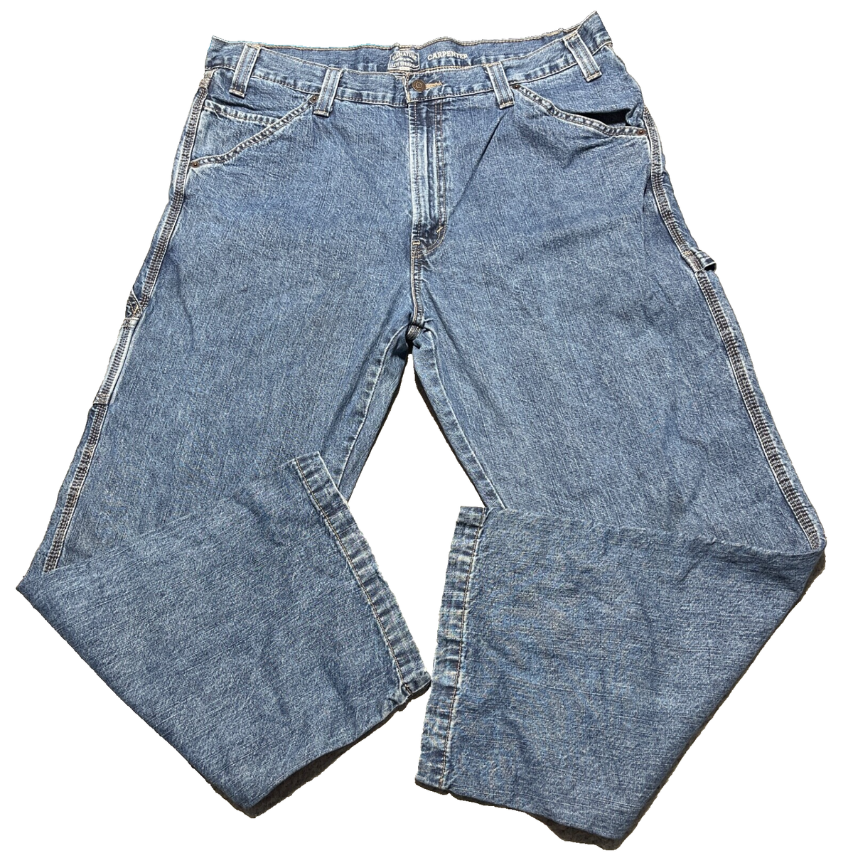 Vintage Levi's Jeans Carpenter Pants Mens 38x30 Blue Wide Leg