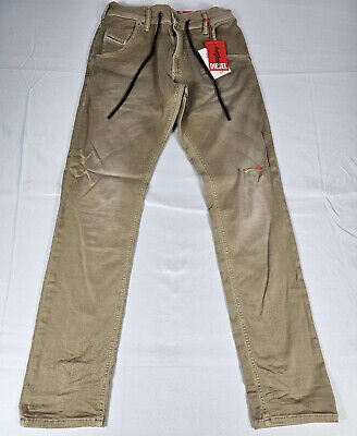 Diesel Krooley-E-NE Jogg Jeans Sweat Jeans Braun Größe 28/32 Diesel Krooley-E-NE Jogg Jeans Sweat Jeans Braun Größe 28/32